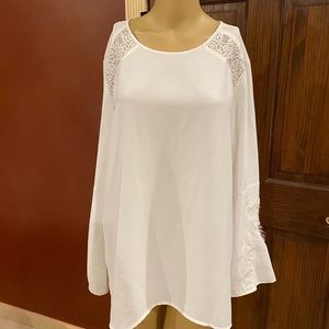 Alfani white womens shirt